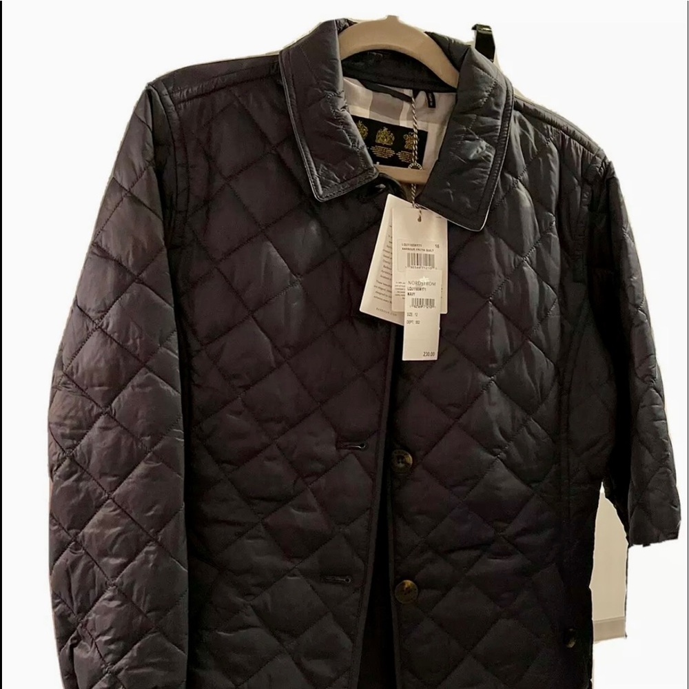 Women’s Barbour Freya Quilted Jacket; US size 12; New with tags